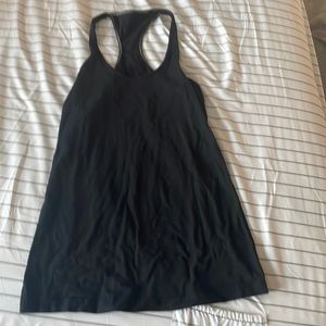 Lululemon, size 6- not cropped: longer tank